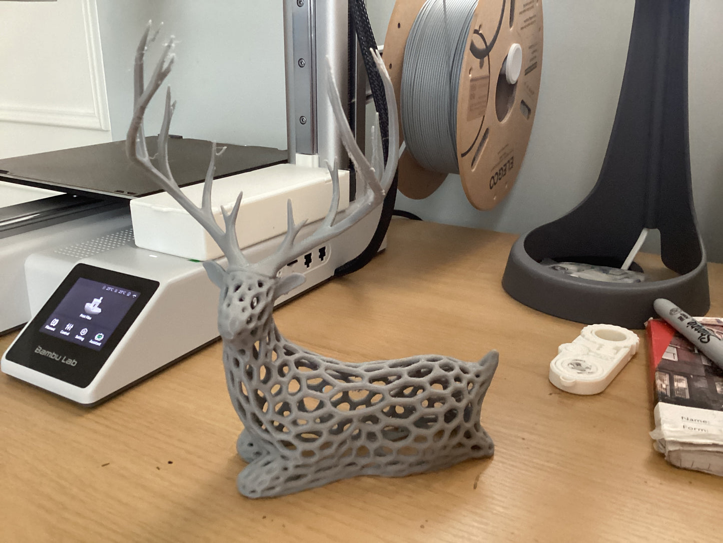Desk deer model for decoration
