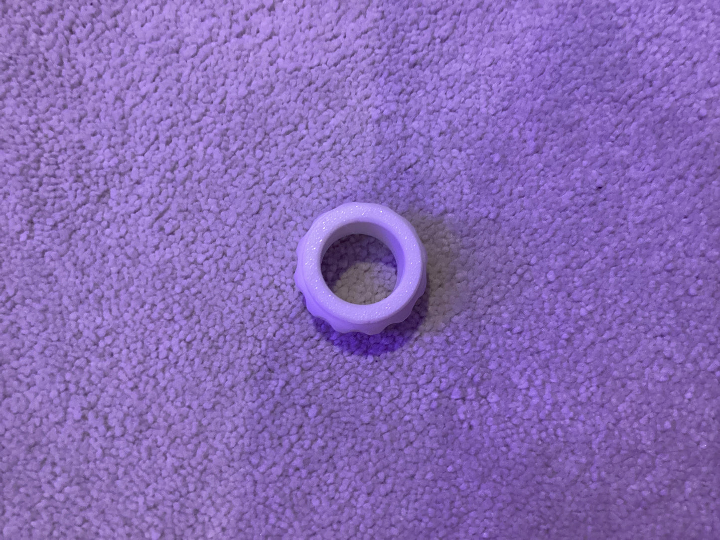 Fidget spinner ring